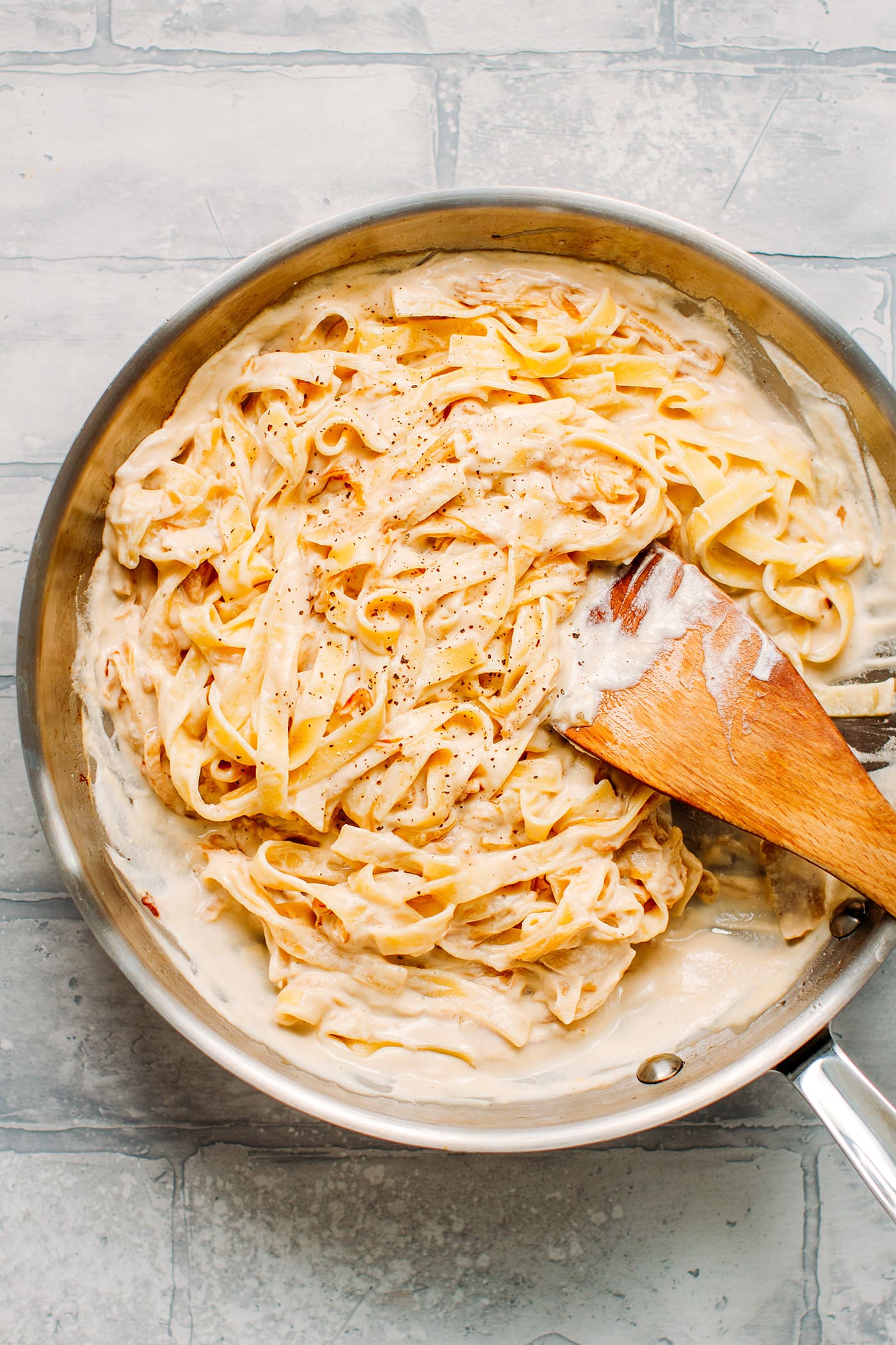 Creamy Onion Pasta